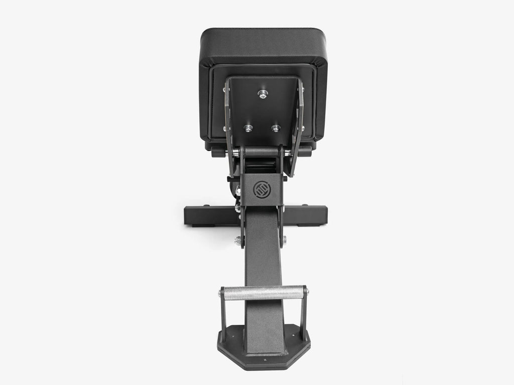 Front adjustment handle of the LUXIAOJUN Adjustable Bench AB100-3 for quick angle changes