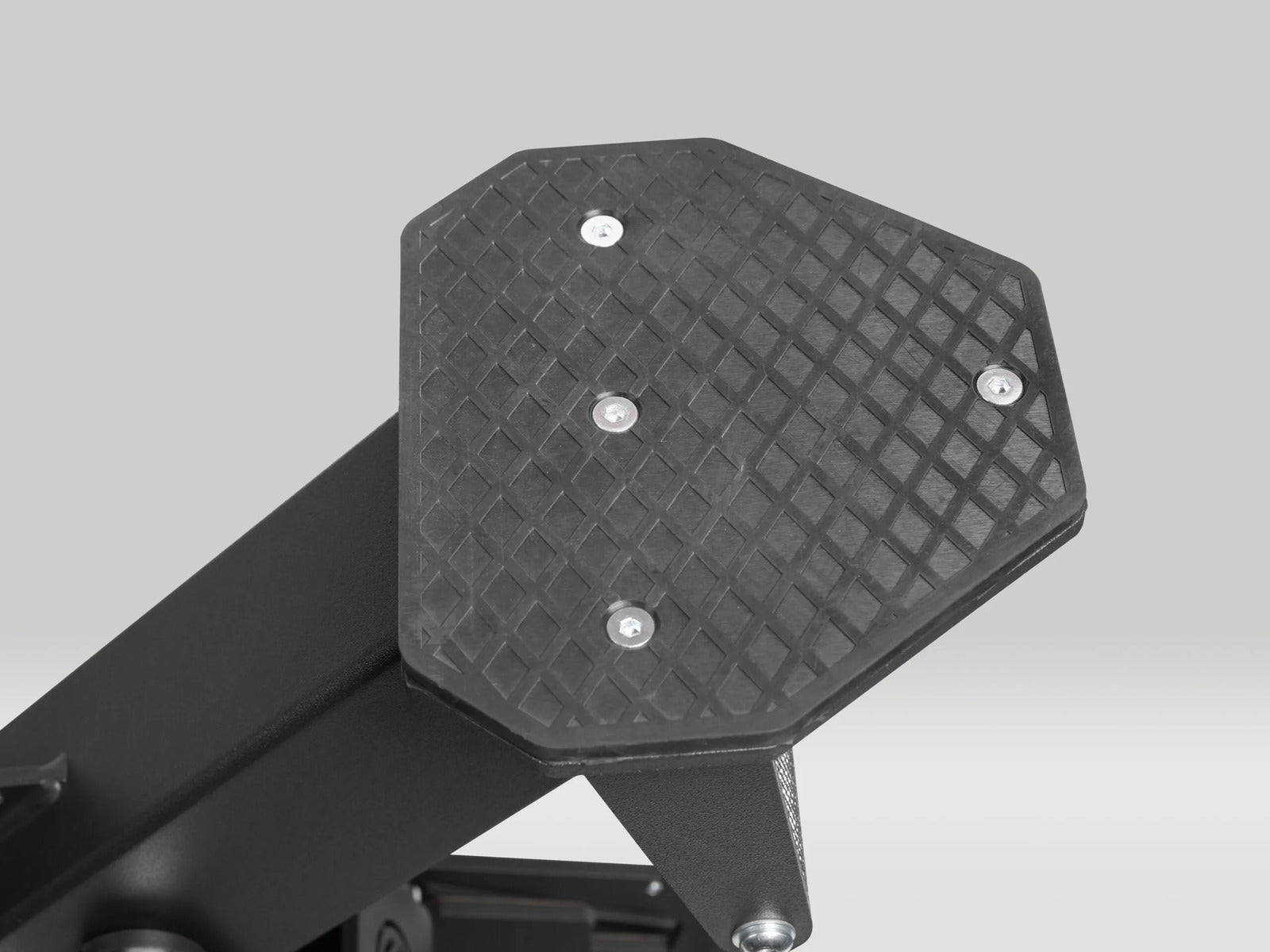 Non-slip rear foot plate of the LUXIAOJUN Adjustable Bench AB100-3 for floor stability